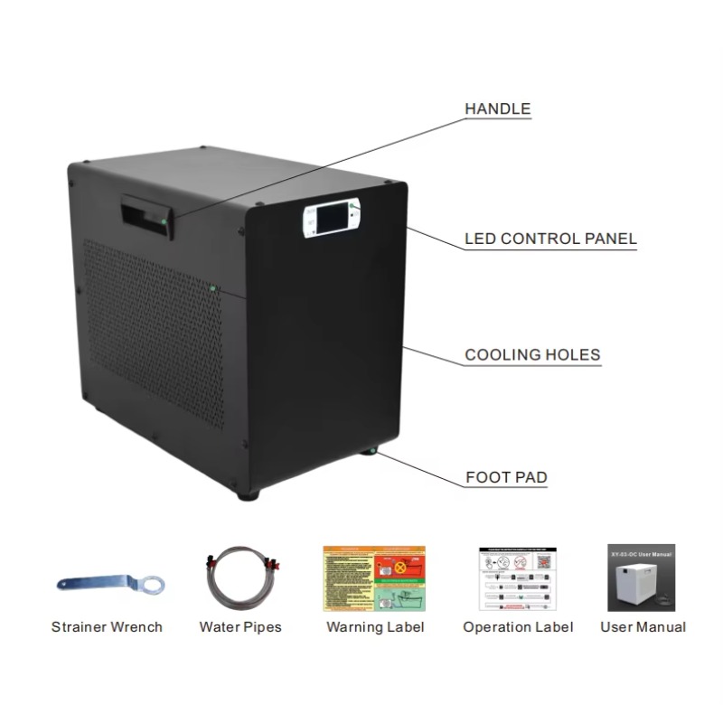 Water‑Cooled Ice Bath Chiller  - Xy Spa & Wellness George Town recension och pris