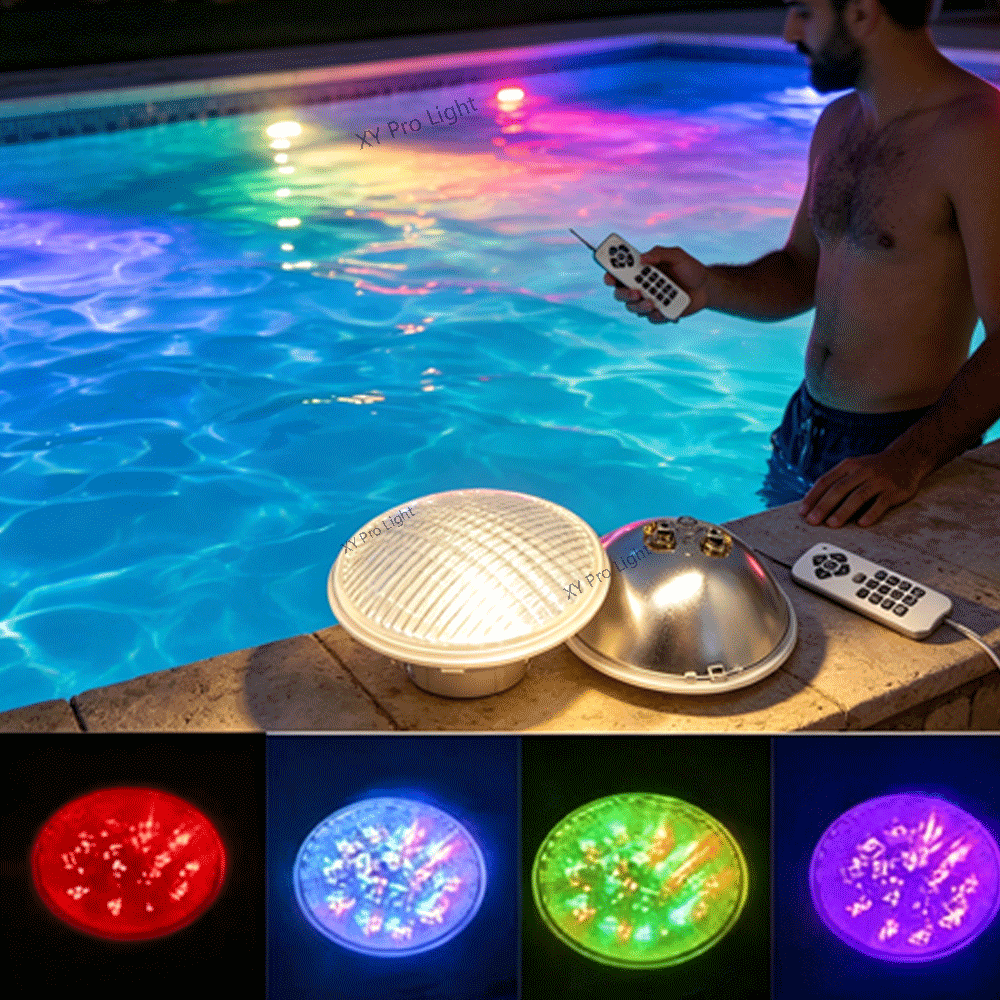 25W PAR56 RGB LED Swimming Poo - Xy Spa & Wellness George Town recension och pris