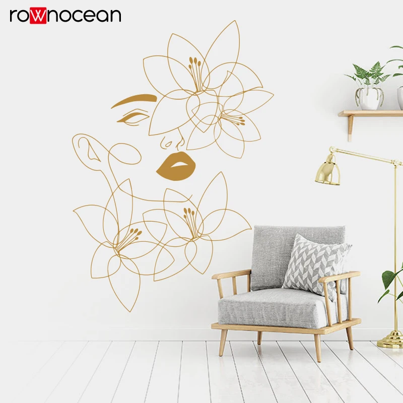 One Line Wall Decals Beauty Wa - Spa Wellness Beauty recension och pris
