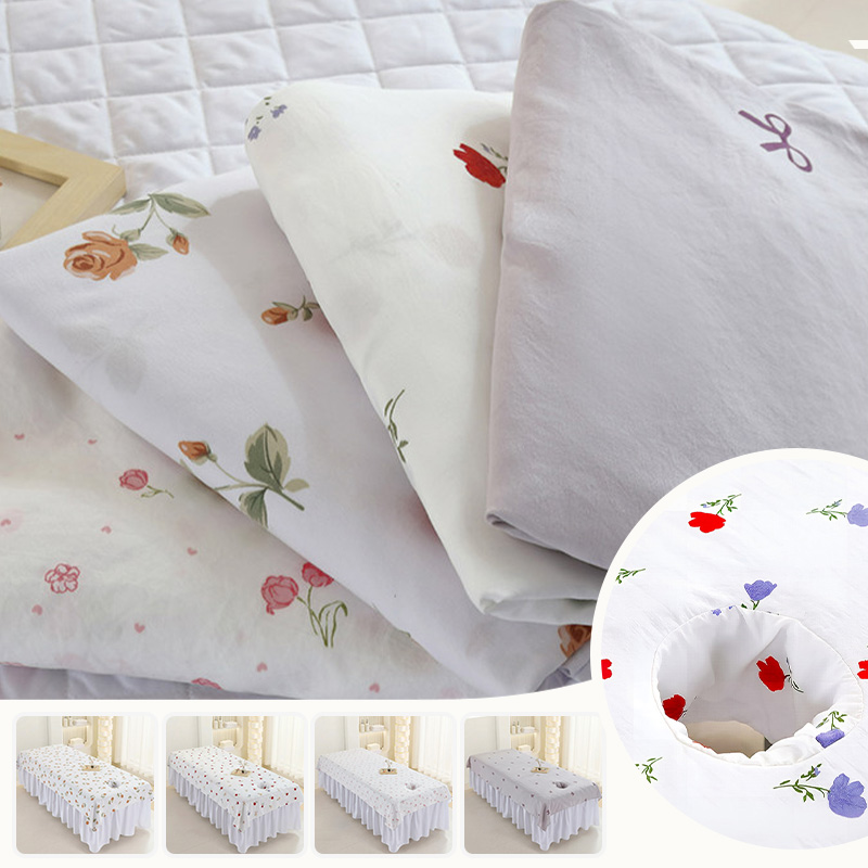 Printed Face Hole Massage Tabl - Spa Wellness Beauty recension och pris