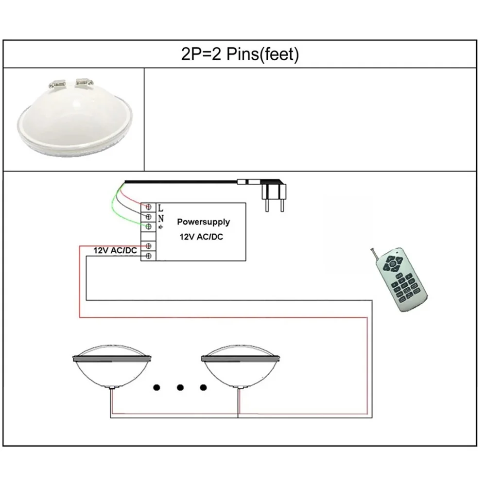 45W RGB LED Underwater Lights  - Xy Spa & Wellness George Town recension och pris